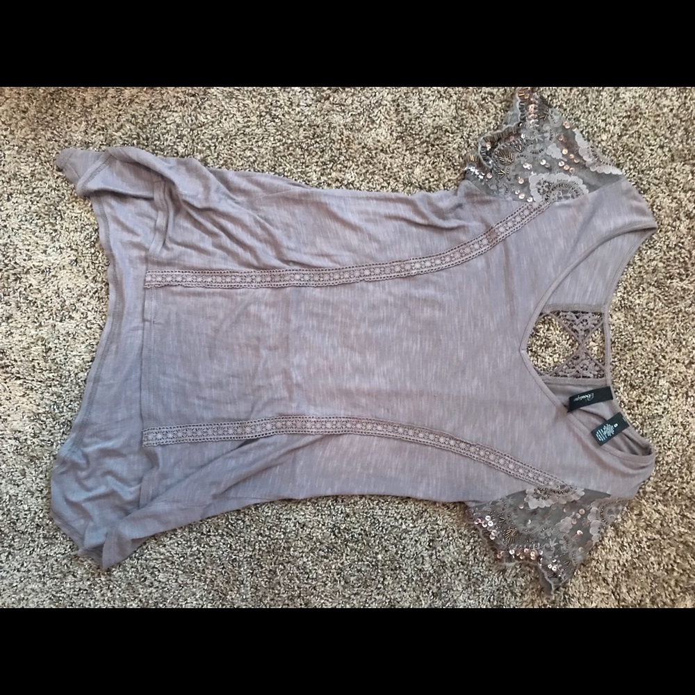 BKE Boutique embellished top